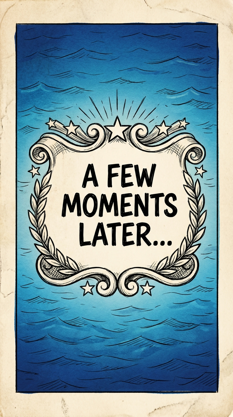 A few moments later card